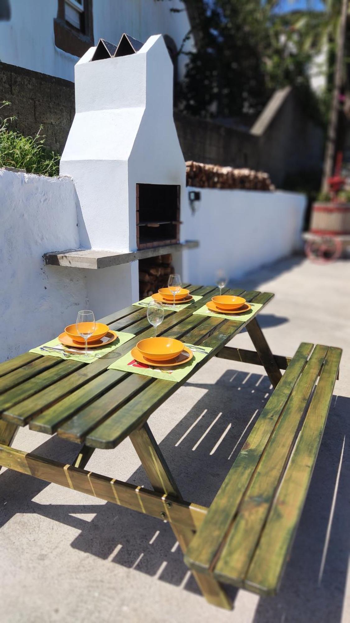 Casa Dos Meus Avos Al Villa Biscoitos  Exteriör bild