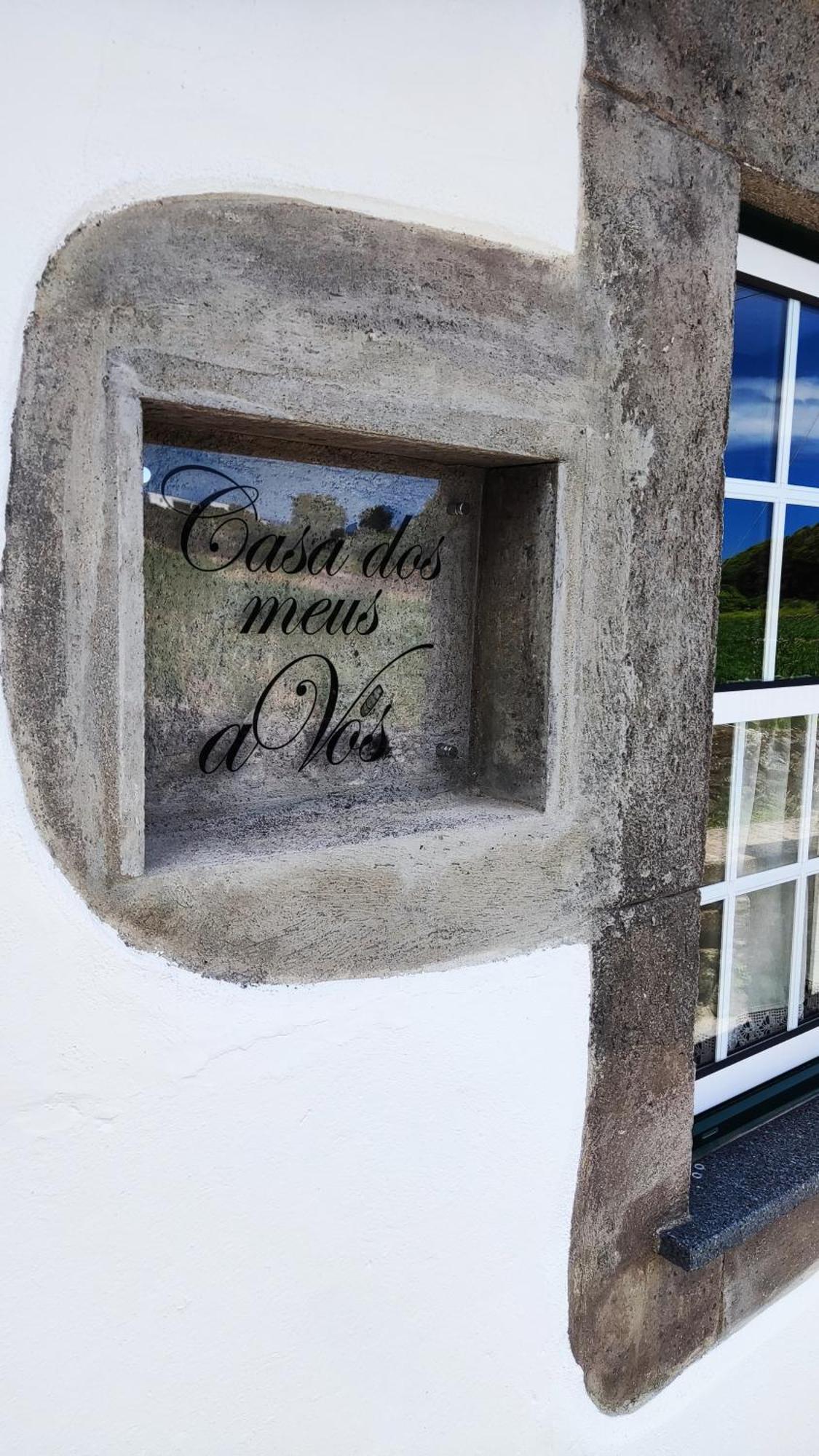 Casa Dos Meus Avos Al Villa Biscoitos  Exteriör bild