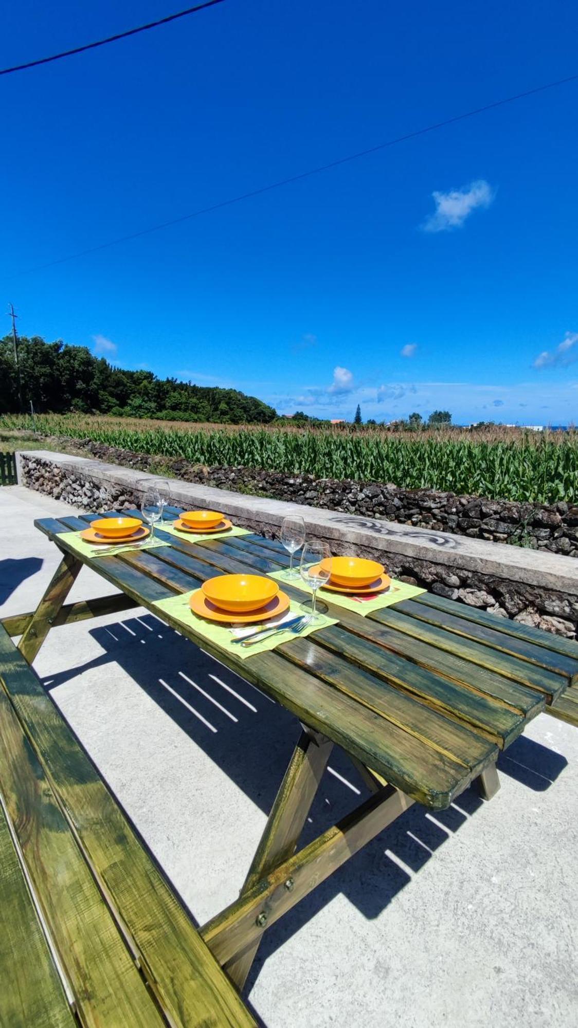 Casa Dos Meus Avos Al Villa Biscoitos  Exteriör bild